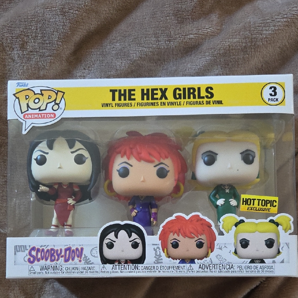 Funko Pop! The Hex Girls 3-Pack Vinyl Figures - Black, Red, Green